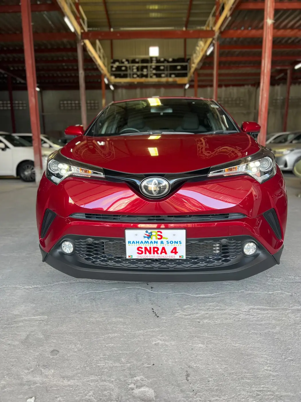 2017 Toyota C-HR, red — photo 1 of 3