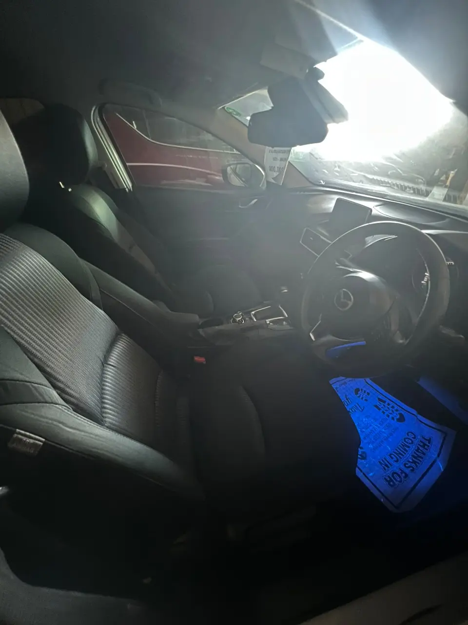 2015 Mazda Axela, white — photo 3 of 4