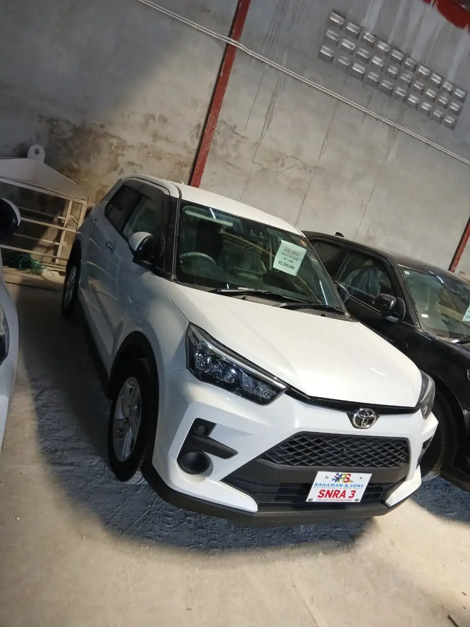 White Toyota Raize for sale at Rahaman & Sons