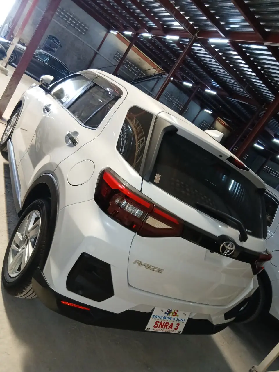 2024 Toyota Raize, white — photo 3 of 3