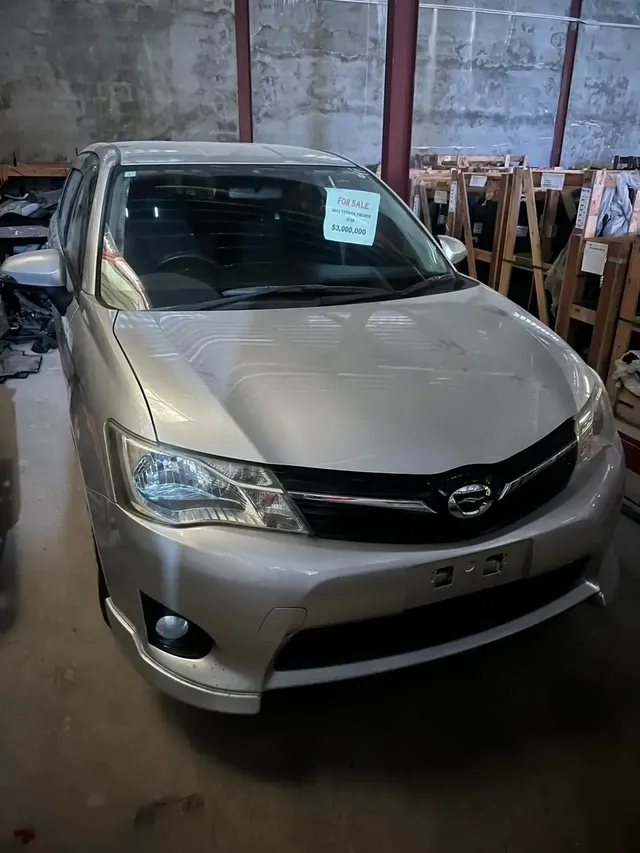 2013 Toyota Corolla Fielder, silver wagon for sale at Rahaman & Sons, Success — in stock