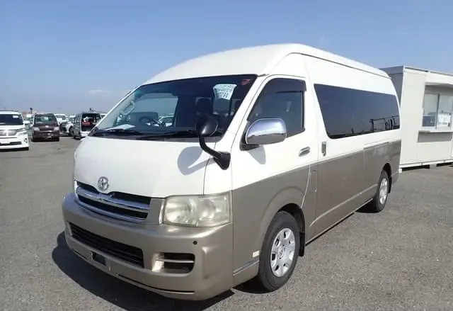 2005 Toyota Hiace Grand Cabin, white van for sale at Rahaman & Sons, Success — arriving soon