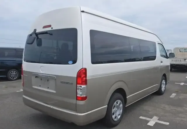 2014 Toyota Hiace Grand Cabin, white van for sale at Rahaman & Sons, Success — arriving soon