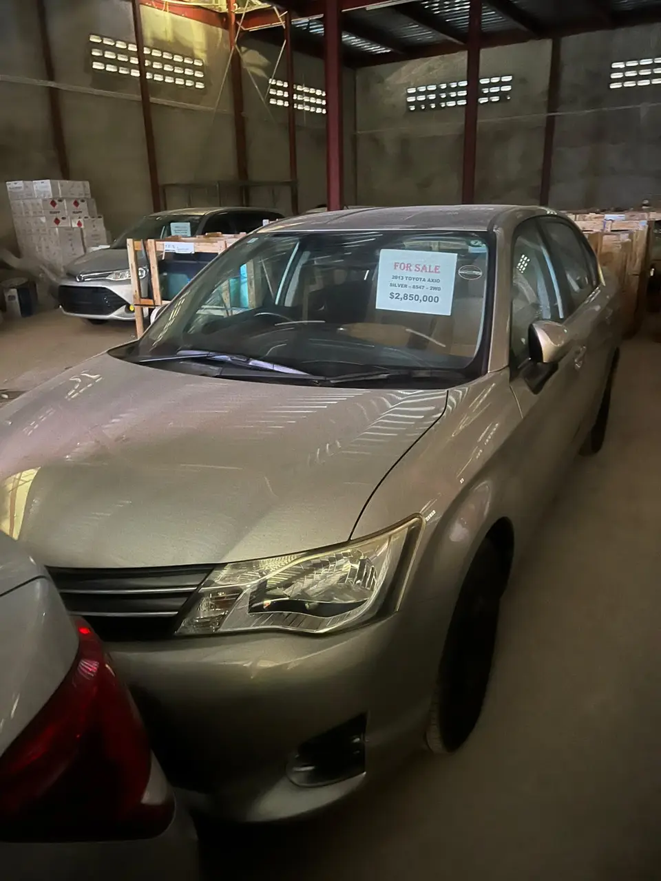 2013 Toyota Corolla Axio, gold — photo 1 of 4