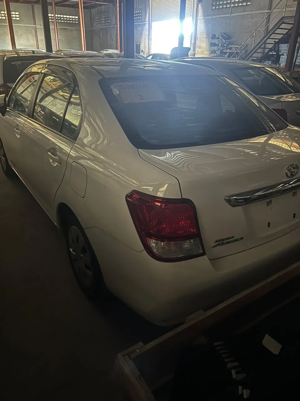 2014 Toyota Corolla Axio, white — photo 2 of 4