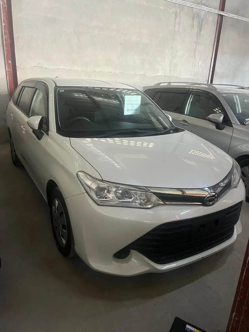 2015 Toyota Corolla Fielder, white — photo 1 of 4